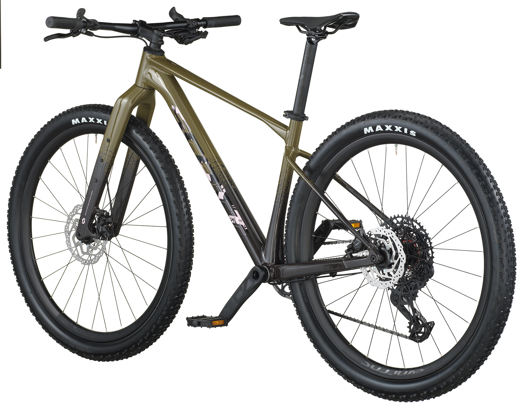 Cykler - Mountainbikes - Scott Scale Gravel 20 2026 - Kaki Green/Carbon Black