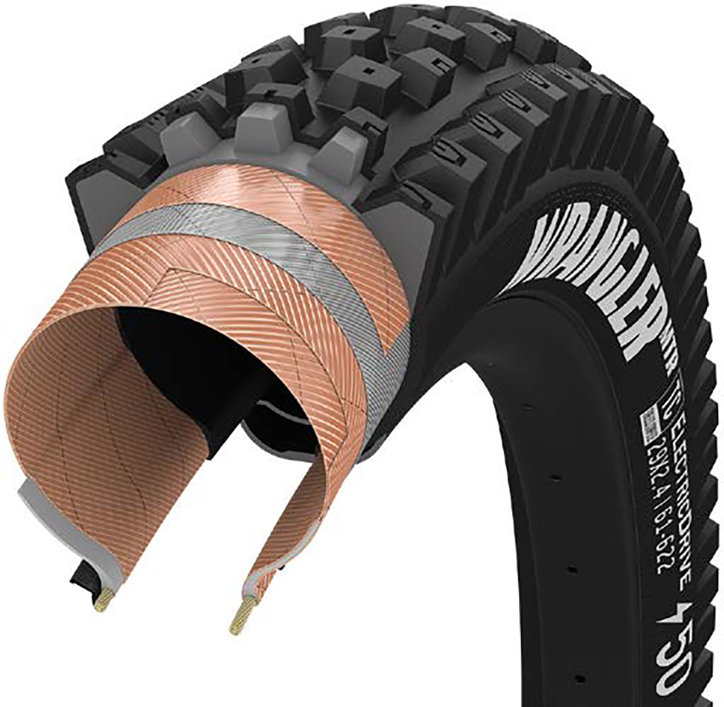 Goodyear WRANGLER MTF Electric 29x2.40 (Bagdæk) - Sort