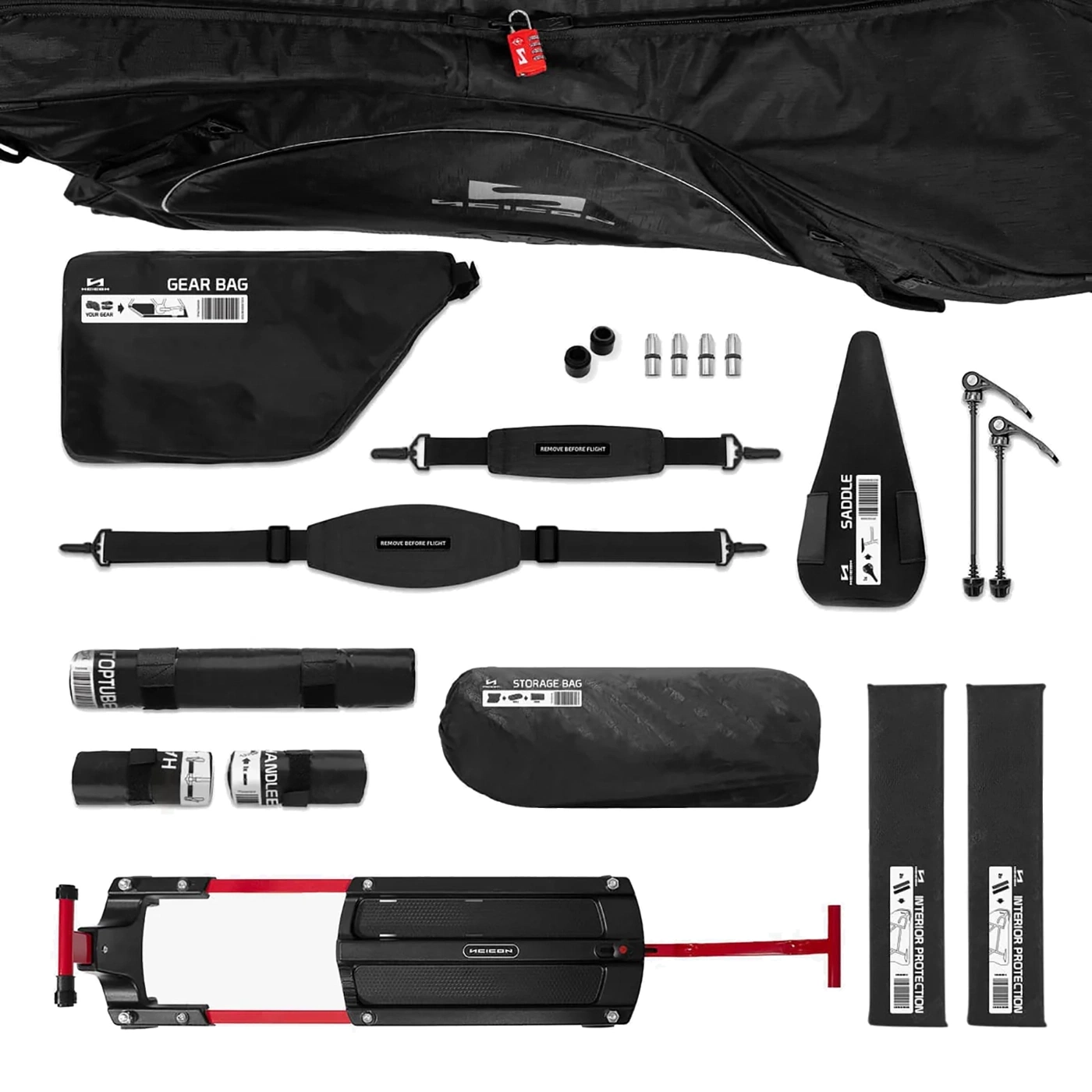 Tilbehør - Cykelkuffert - Scicon AEROCOMFORT 3.0 TSA Road Bike Travel Bag