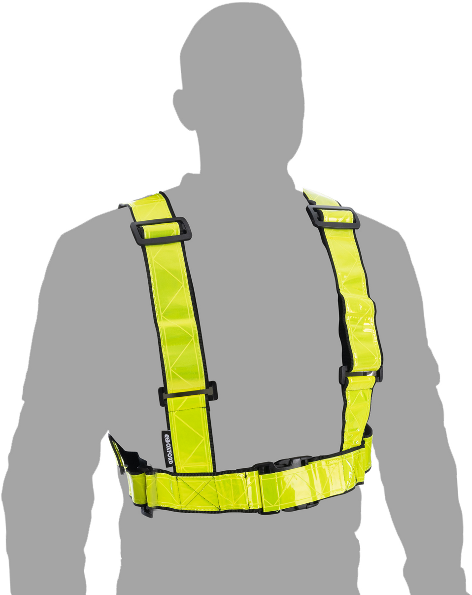 Tilbehør - Sikkerhedsudstyr - OXC Bright H-Belt Reflekssele - Gul