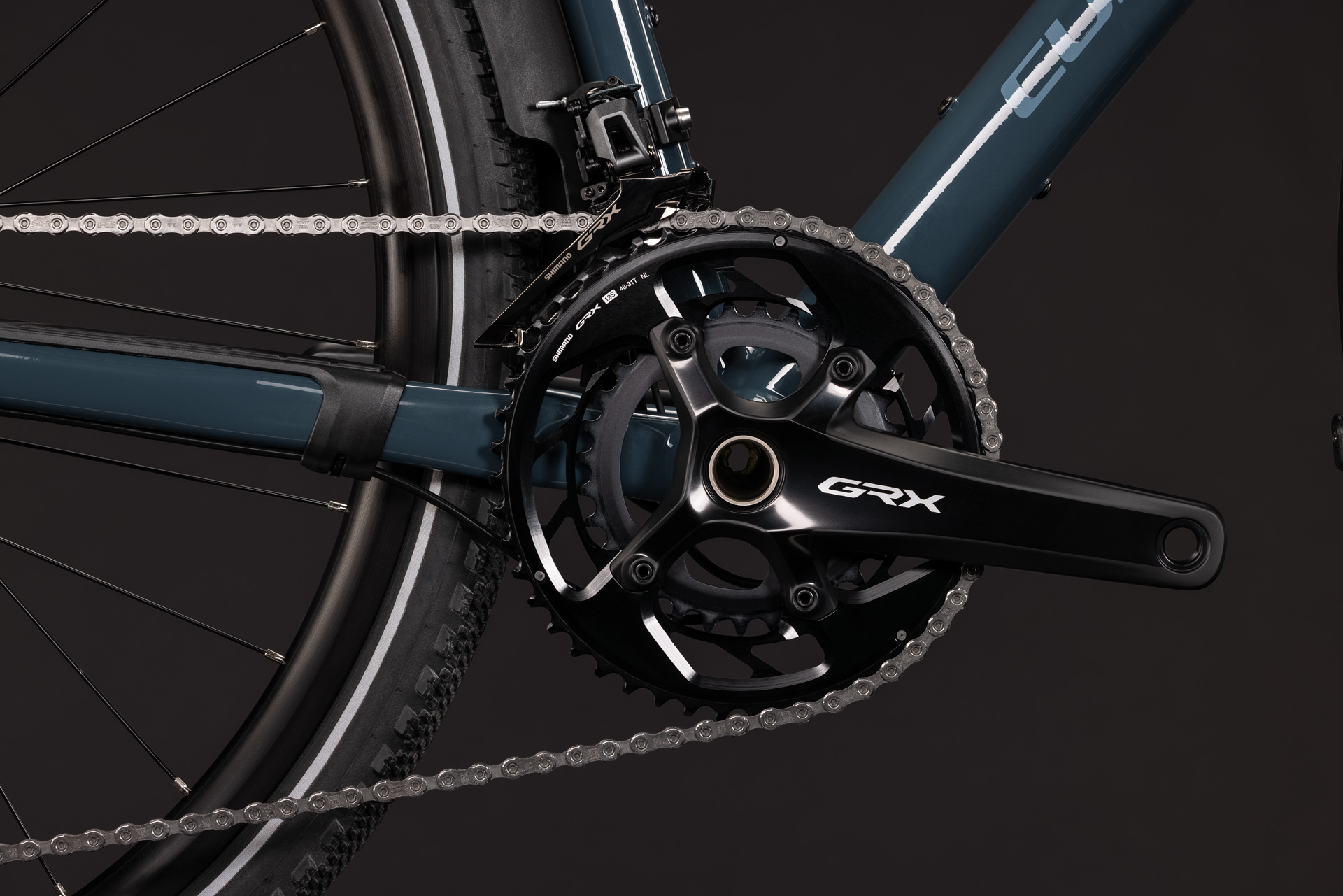 Cykler - Gravel cykler - Cube Nuroad Race FE (Fully Equipped) 2027 - Inkgrey´n´Grey