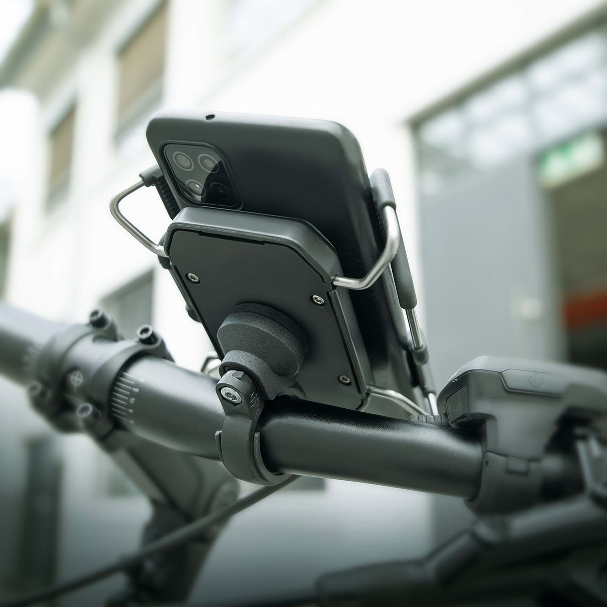 SKS Smartgrab 360 universel mobilholder til styr ø22.2-35mm