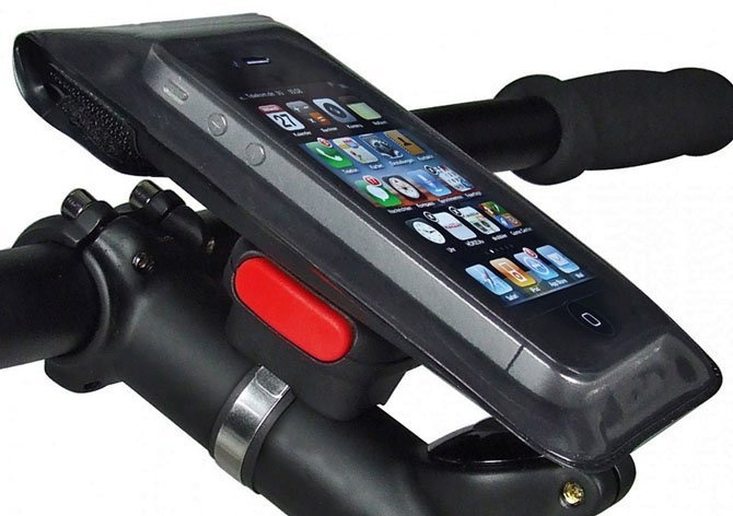 Tilbehør - Cykelkurve - Klickfix Smartphone Holder SMALL 7x12.5cm