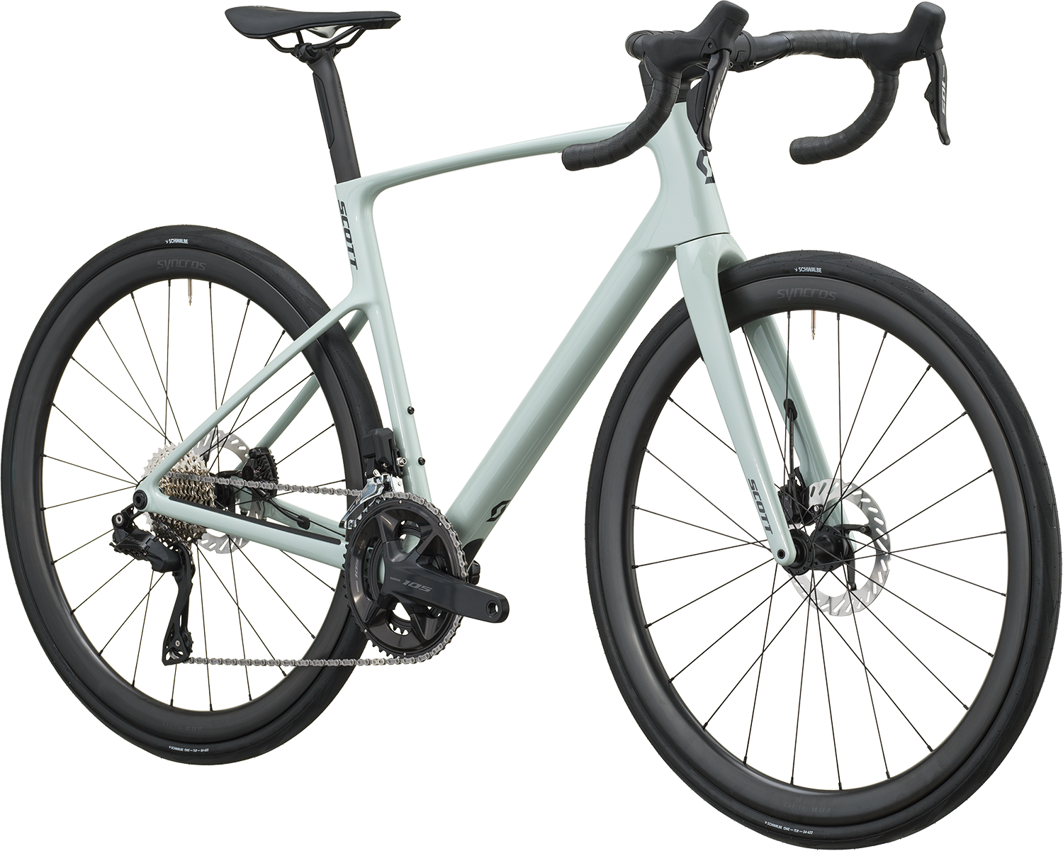 Cykler - Racercykler - Scott Addict 30 2027 - Sand Green