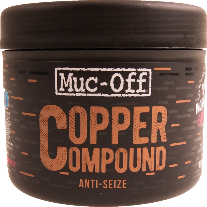Se Muc-Off Copper Compound Anti-Seize - Kobberfedt - 450 gram hos Cykelexperten.dk