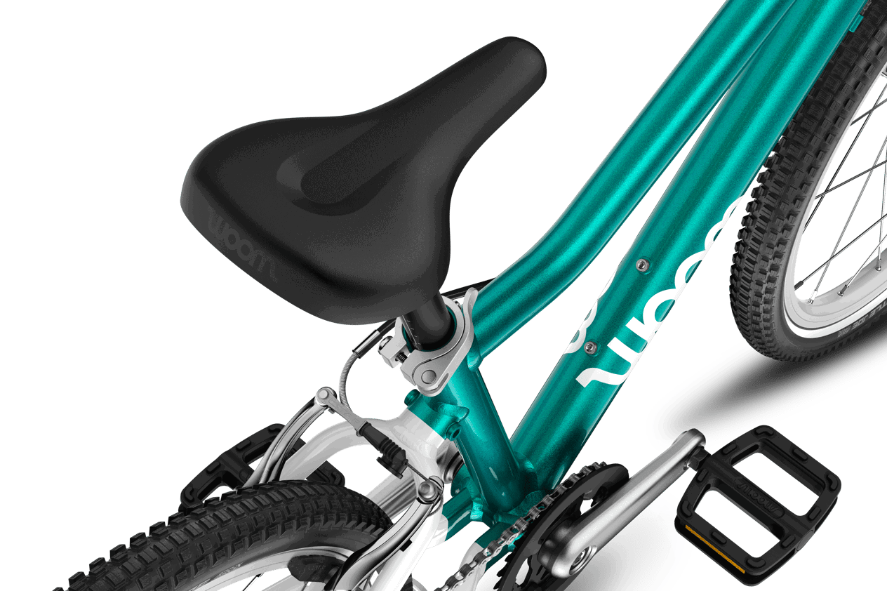 Cykler - Børnecykler - Woom GO 4 - Metallic Turquoise
