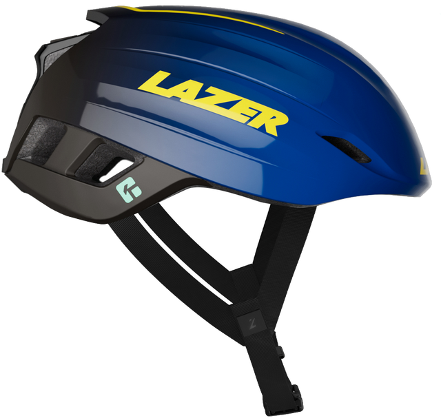 Lazer Z1 Kineticore "Tour de France" cykelhjelm - Blå