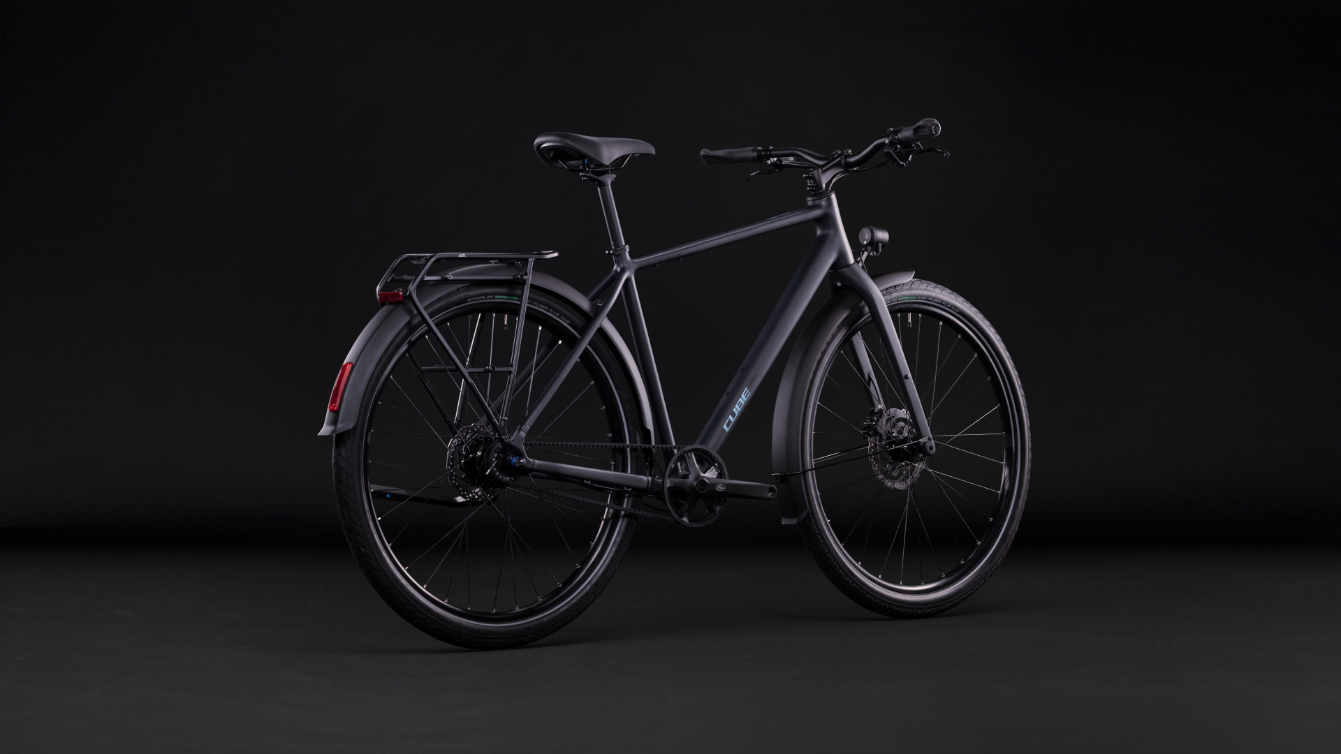 Cykler - Herrecykler - Cube Editor Pro FE (Fully Equipped) Herre 2027 - Night´n´Chrome