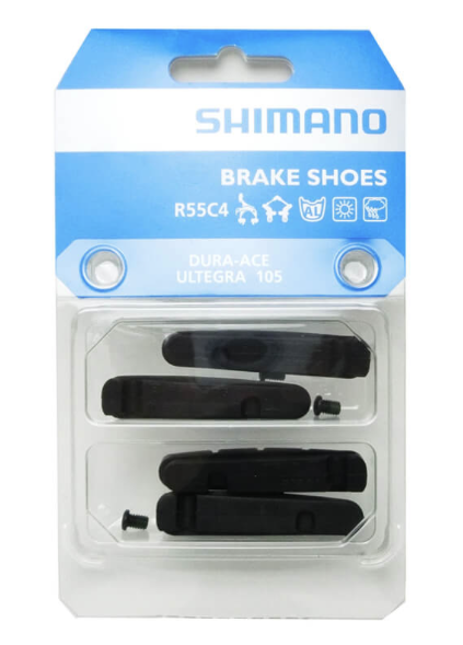 Køb Shimano Bremseklods Dura-Ace 9000 2 par, 55mm