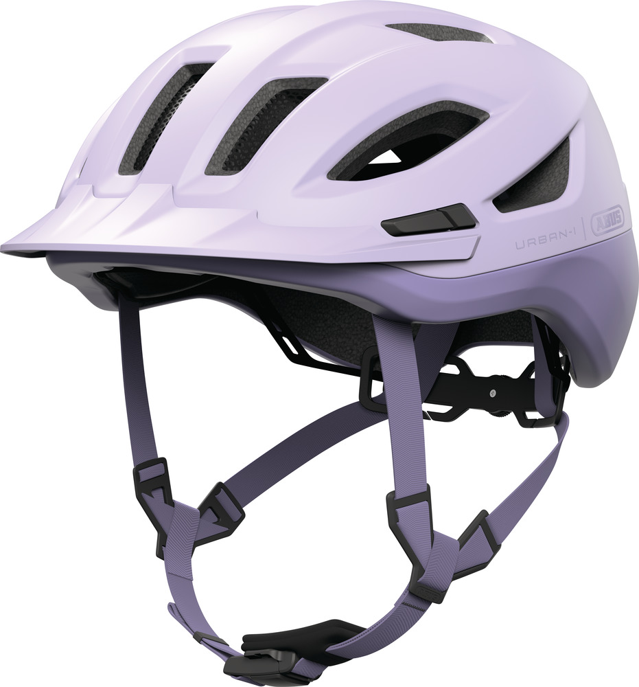 Beklædning - Cykelhjelme - Abus Hjelm Urban-I 4.0 ACE m. LED - Light Lavender