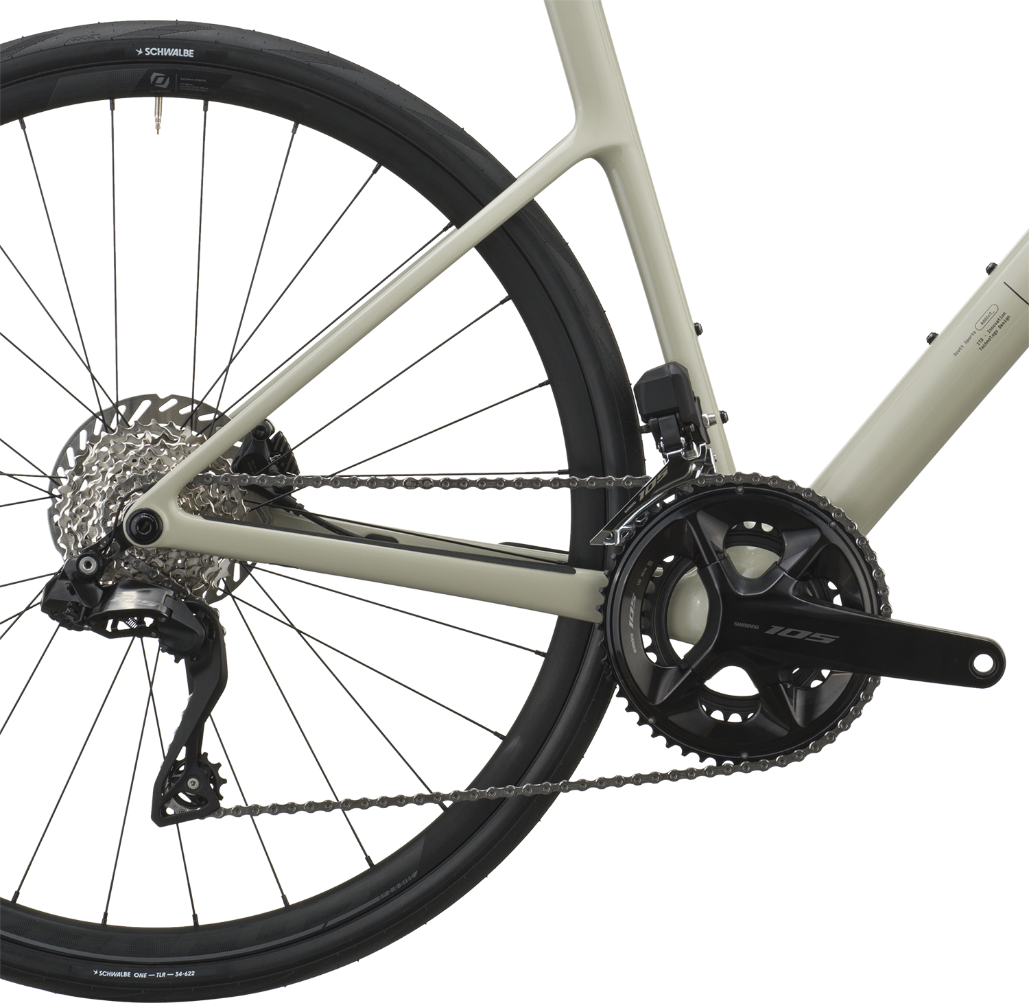 Cykler - Racercykler - Scott Addict 40 2027 - Agate Grey