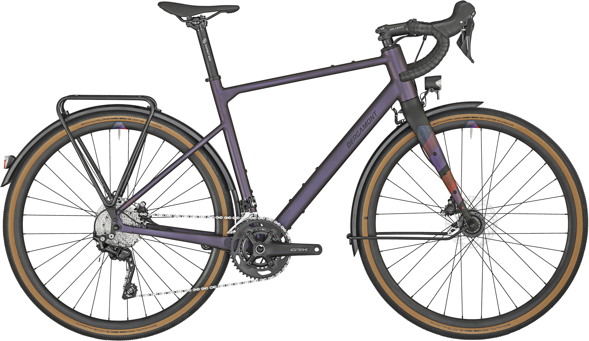 Cykler - Racercykler - Bergamont Grandurance RD 5 FMN 2023 - Lilla