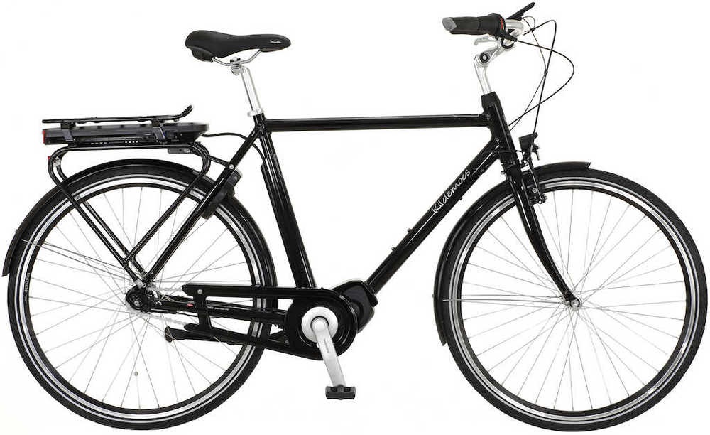 Cykler - Elcykler - Kildemoes City El Herre 2023 - Sort