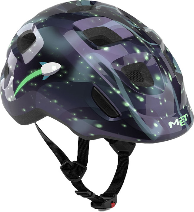 MET Helmet Hooray - Space/Glow