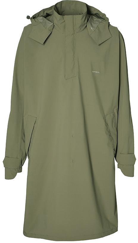 Basil Poncho MOSSE - Olive Green