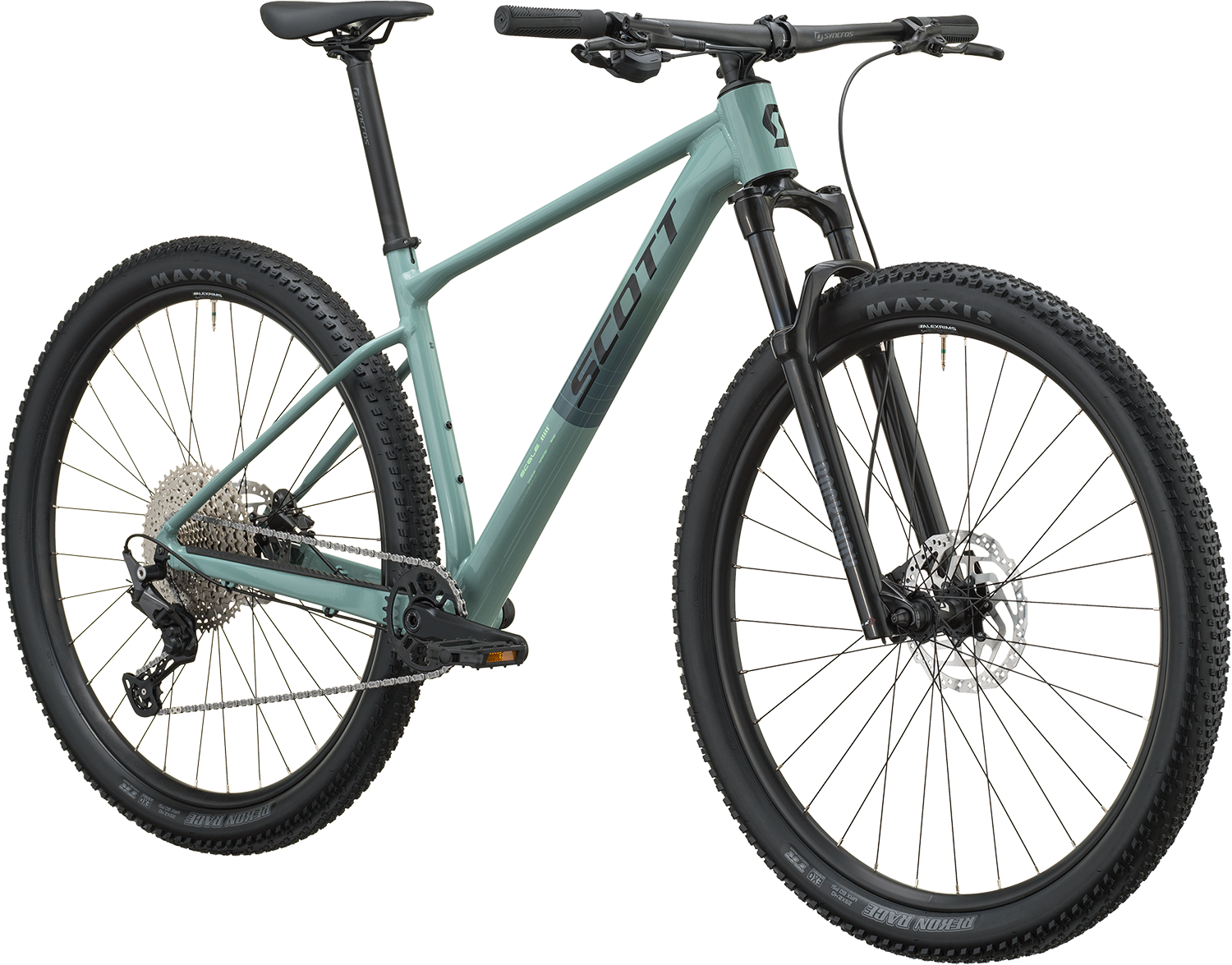 Cykler - Mountainbikes - Scott Scale 60 2027 - Arctic Green