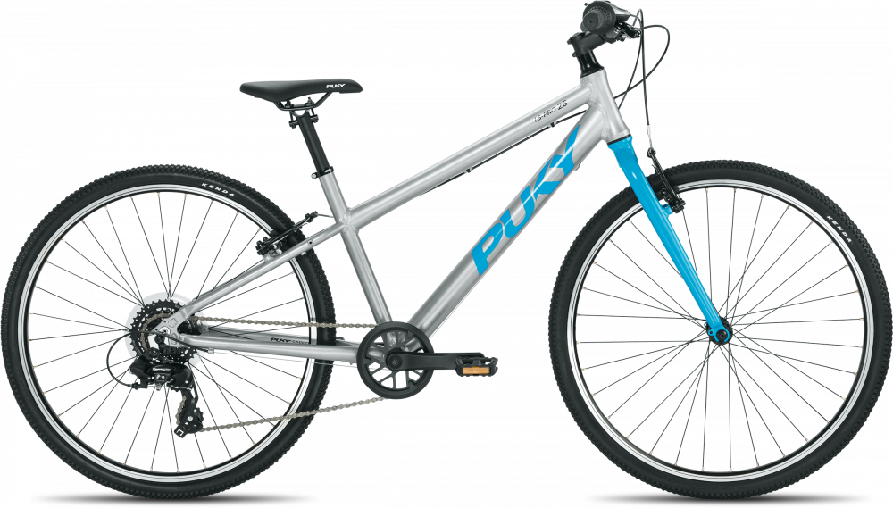Cykler - Børnecykler - PUKY LS-PRO 26-8 Alu 26" - Sølv/Blå