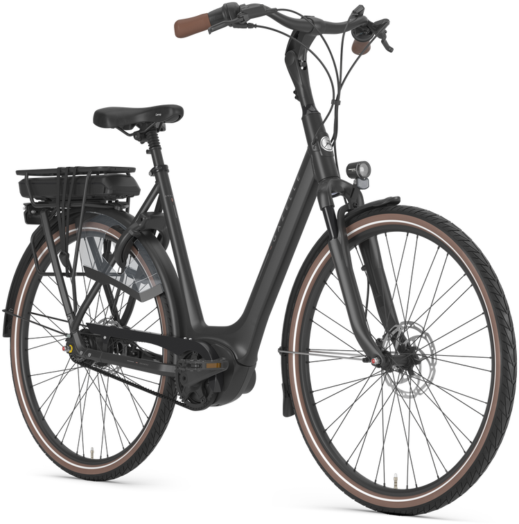 Cykler - Elcykler - Gazelle Orange C8+ HMB Dame 2026 - Black