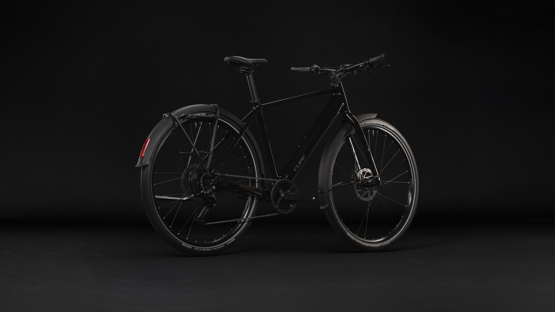 Cykler - Elcykler - Cube Editor Hybrid ONE 360 FE (Fully Equipped) Herre 2027 - Black´n´Irongrey
