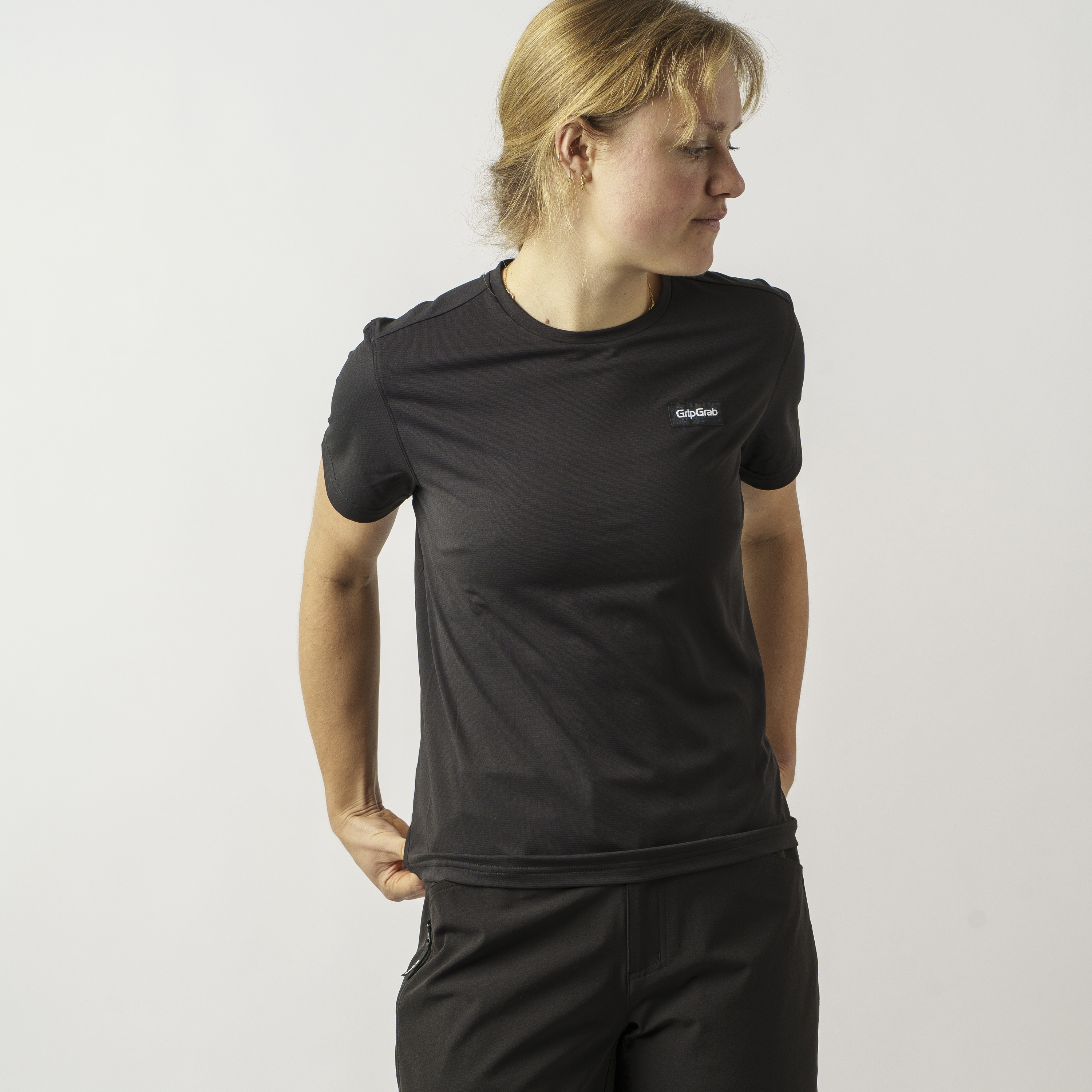 Beklædning - Cykeltrøjer - GripGrab Women's Flow T-Shirt - Black