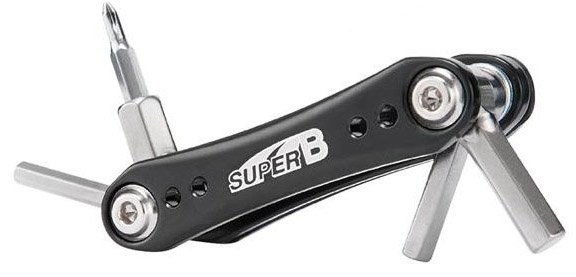 Tilbehør - Værktøj - SuperB Biketools Multitool 7i1