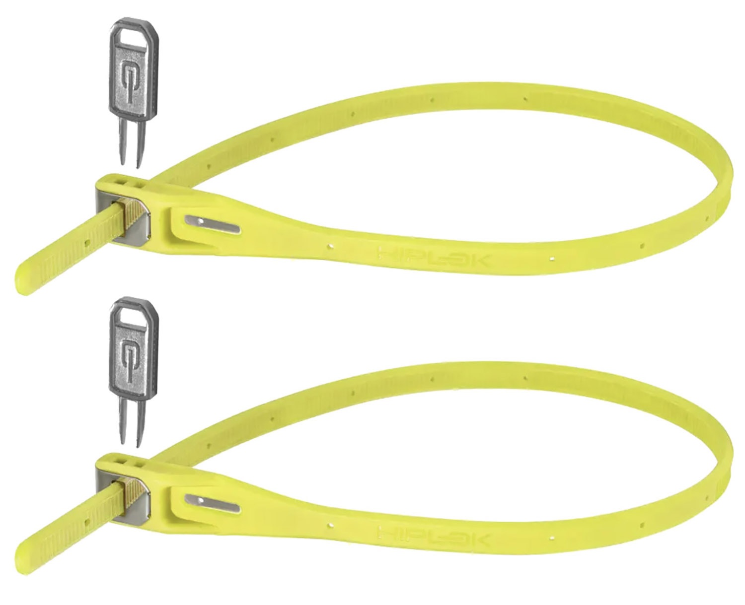 Se HIPLOK Z LOK Twin striplås i gul hos Cykelexperten.dk