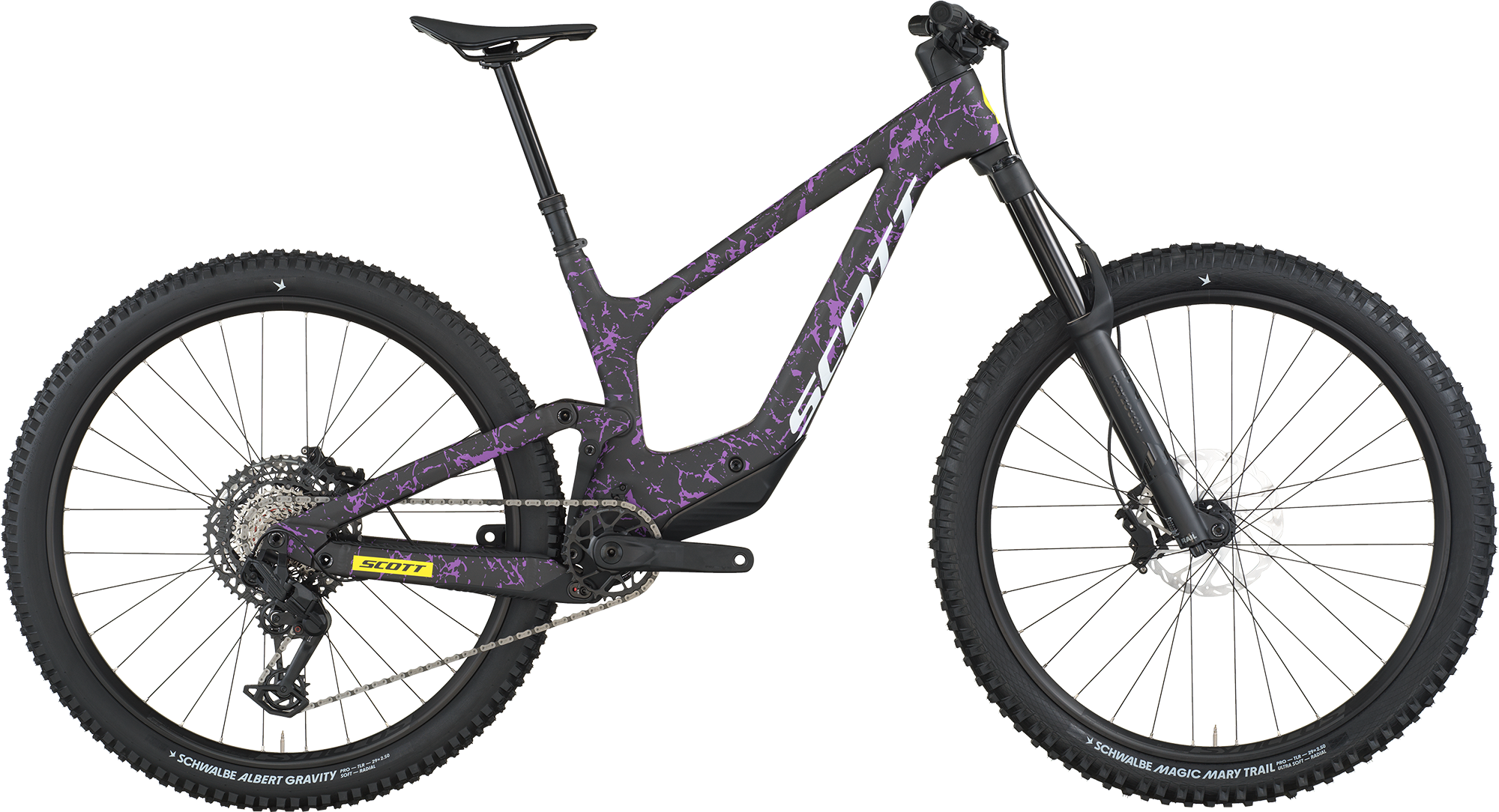 Cykler - Mountainbikes - Scott Ransom 920 2026 - Carbon Black Purple