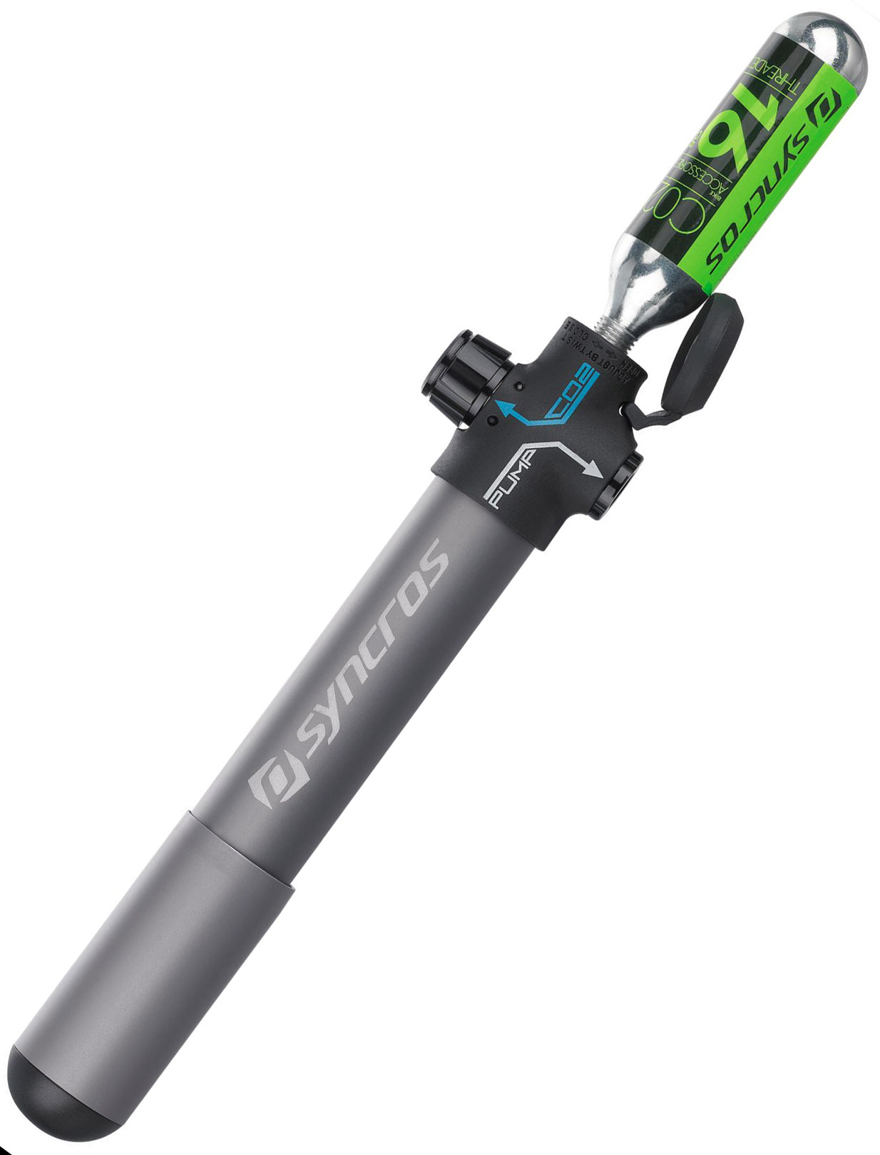 Tilbehør - Cykelpumper - Syncros Co2 HV MINI-PUMP
