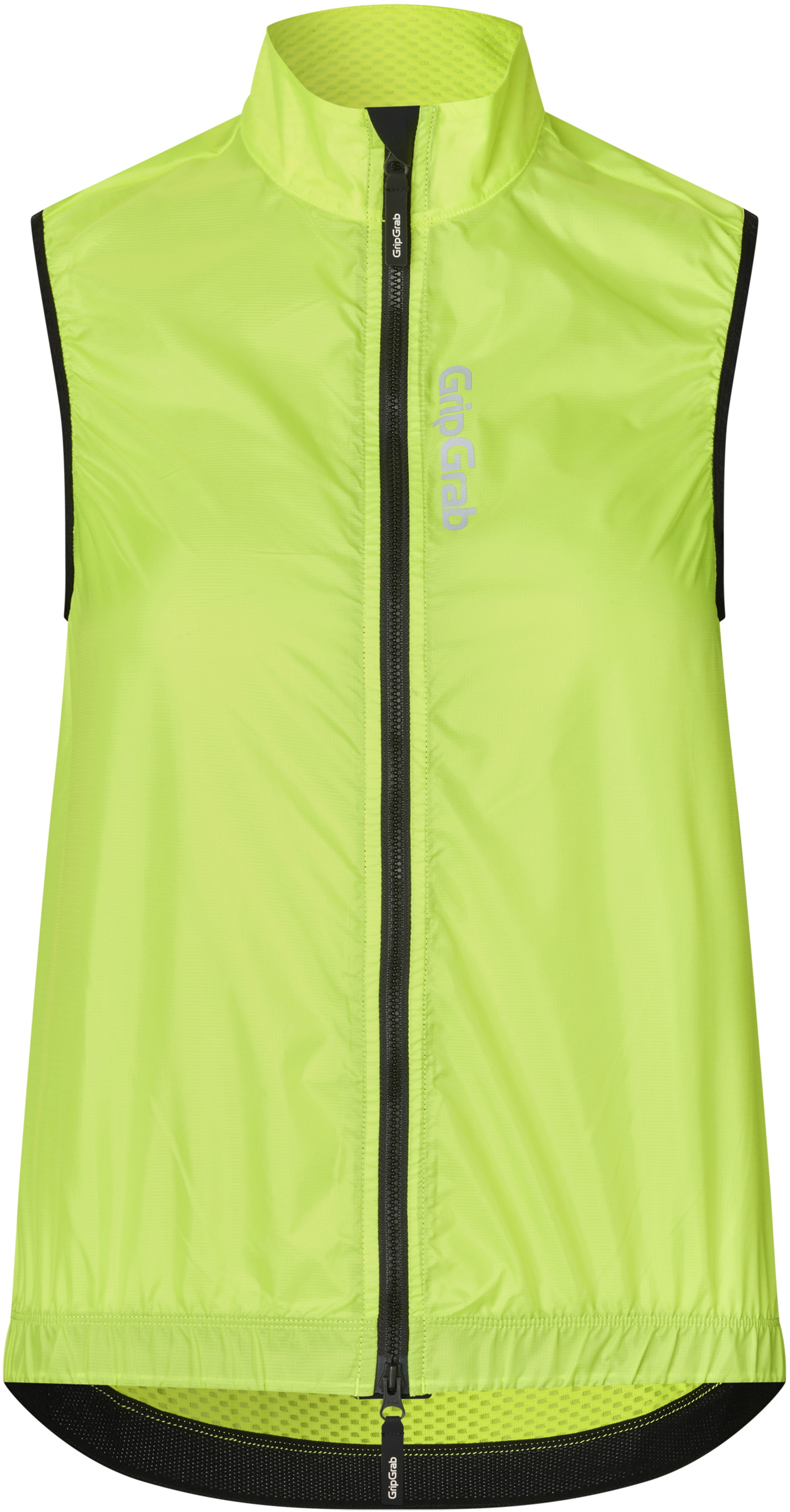 Beklædning - Regntøj & Vindtøj - GripGrab RIDE vindtæt vest til damer - Yellow Hi-Vis