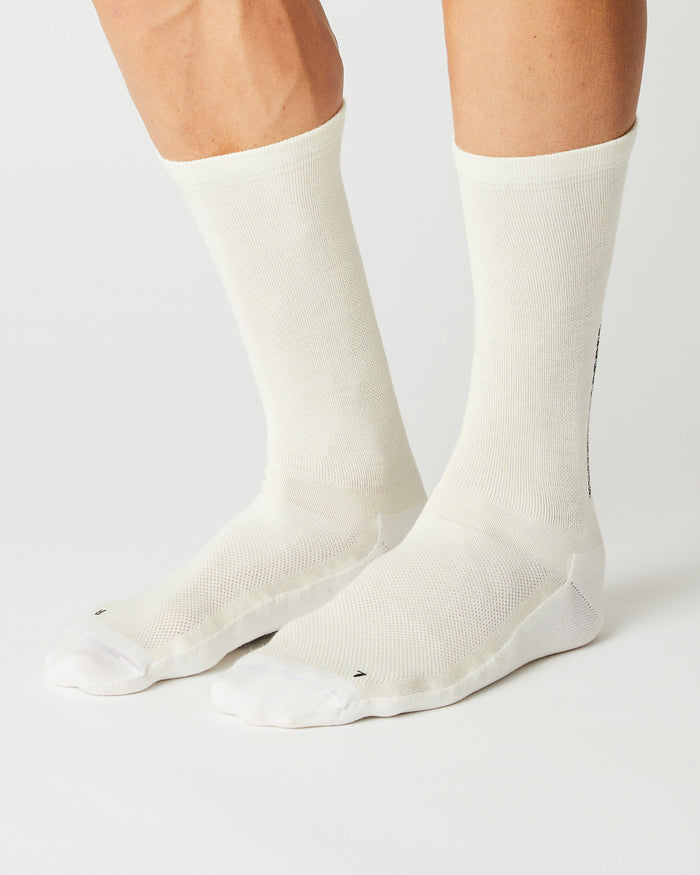 Beklædning - Sokker - Fingerscrossed Light Merino Silk Spring/Fall Sokker - Creme White