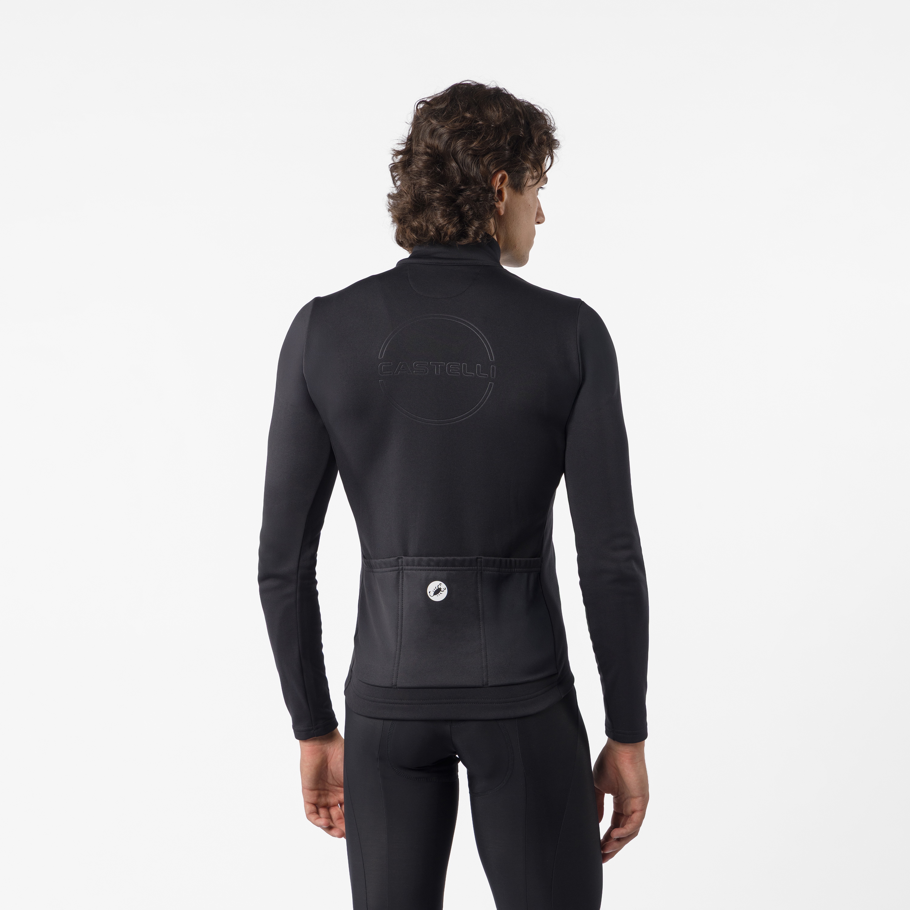 Beklædning - Cykeltrøjer - Castelli COMPETIZIONE THERMAL LS Jersey - Black