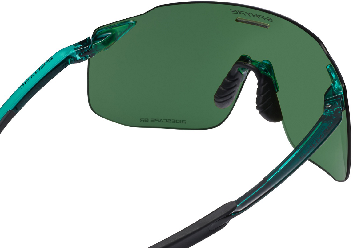 Beklædning - Cykelbriller - Shimano S-Phyre SL RIDESCAPE GRAVEL Eyewear - Green Sapphire