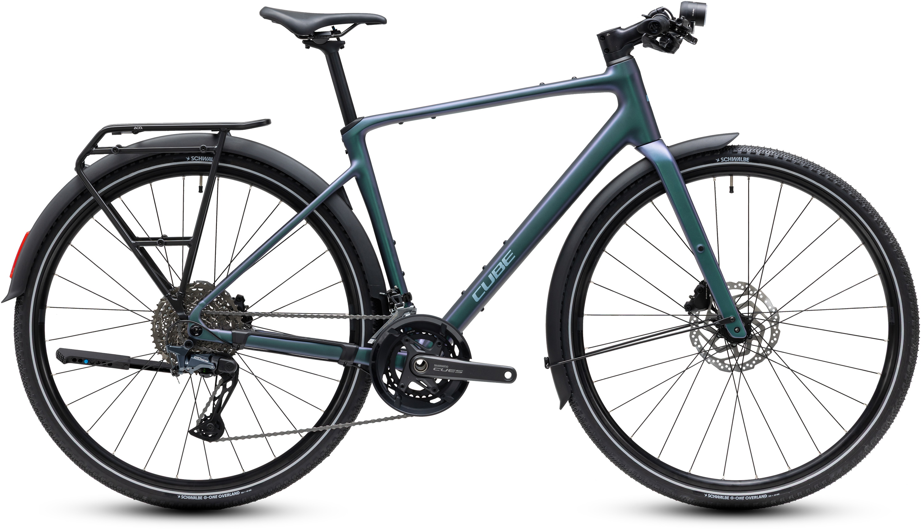 Cube Nulane Race FE (Fully Equipped) Herre 2027 - Smaragdgrey´n´Prizm