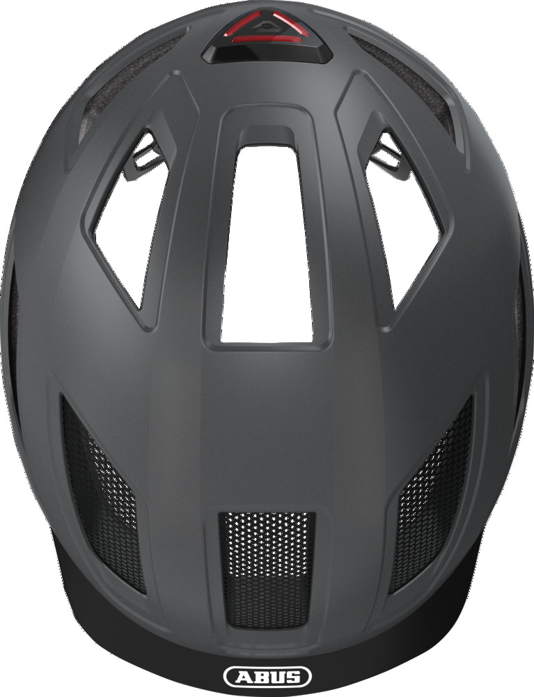 Beklædning - Cykelhjelme - Abus Hyban 2.0 m. LED - Grå