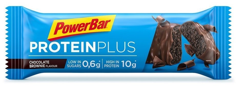 Se PowerBar Protein Plus 30% - Chocolate Brownie - 35g hos Cykelexperten.dk