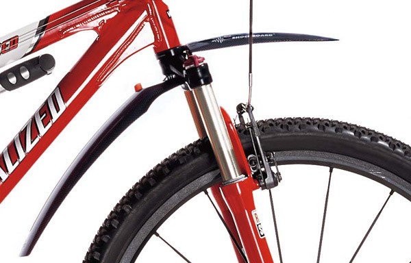 Tilbehør - Cykelskærme - SKS Shockboard Stumpskærm Front 26" - Sort