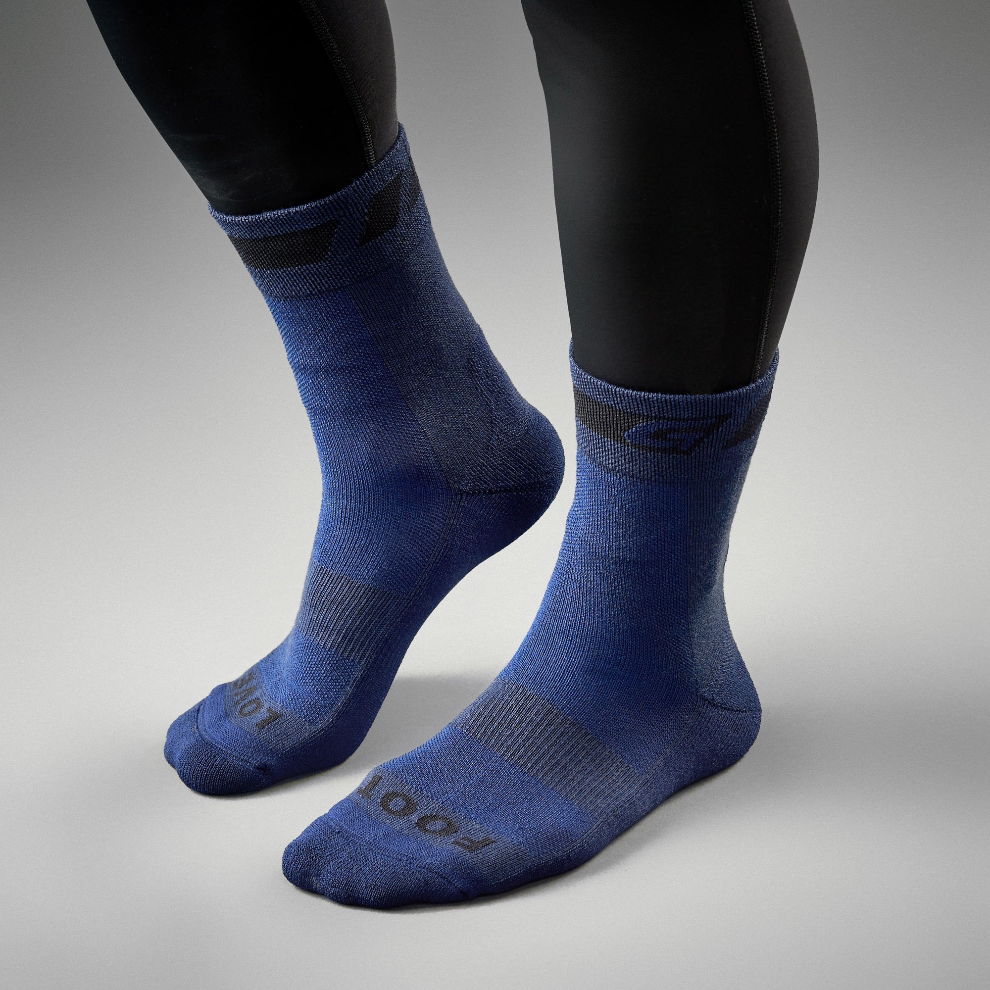 Beklædning - Sokker - GripGrab Merino Winter Cycling Sock - blå
