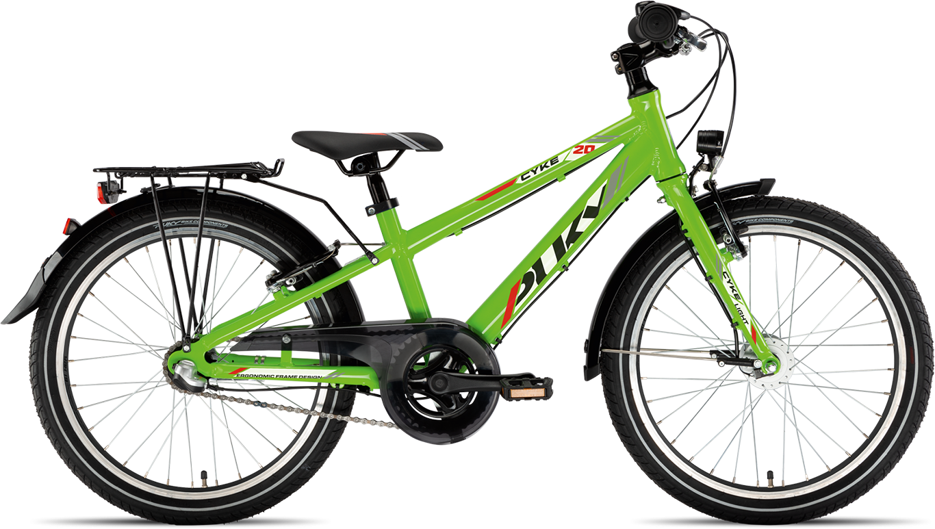 Cykler - Børnecykler - PUKY CYKE 20-3 3g 20" Dreng, Grøn