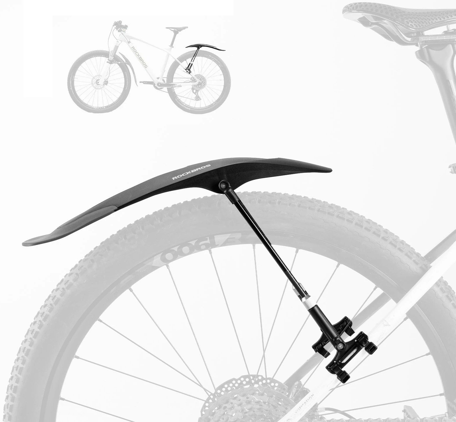 RockBros Skærmsæt Fleksibelt 26"-29" - Bag RockBros Skærmsæt Fleksibelt 26"-29" - Bag