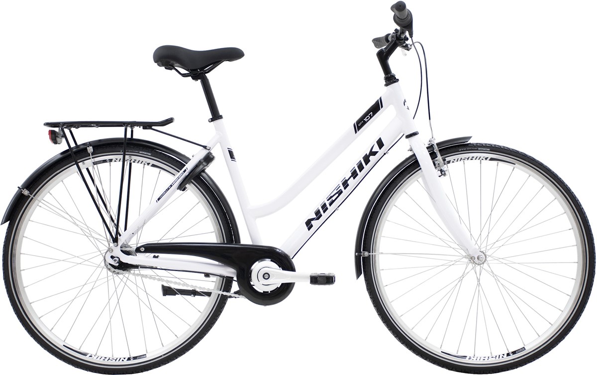 Nishiki City 107 Dame 7g 2023 Hvid