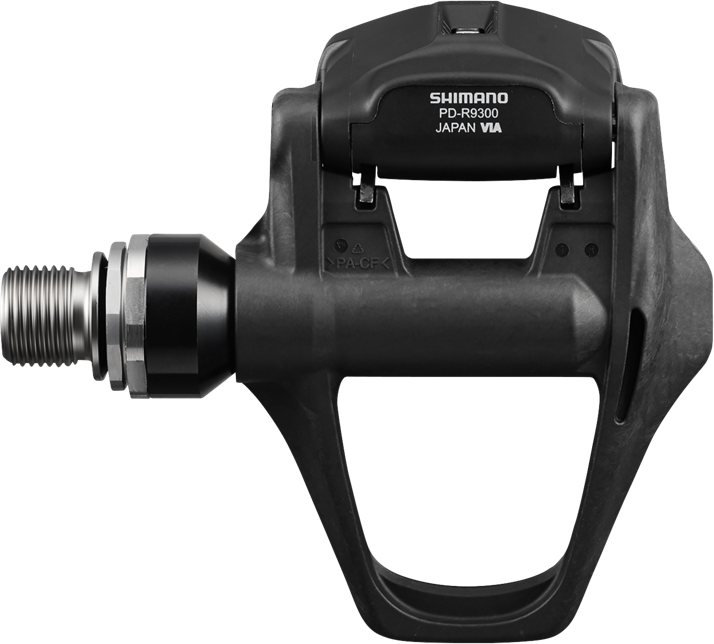 Tilbehør - Pedaler & Klamper - Shimano Dura-Ace PD-R9300 Pedal SPD-SLR Enkeltsidet - Sort