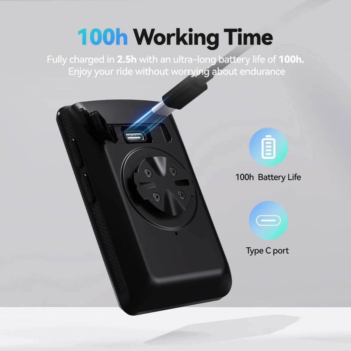 Tilbehør - Cykelcomputer & GPS - Cycplus M3 GPS Cykelcomputer