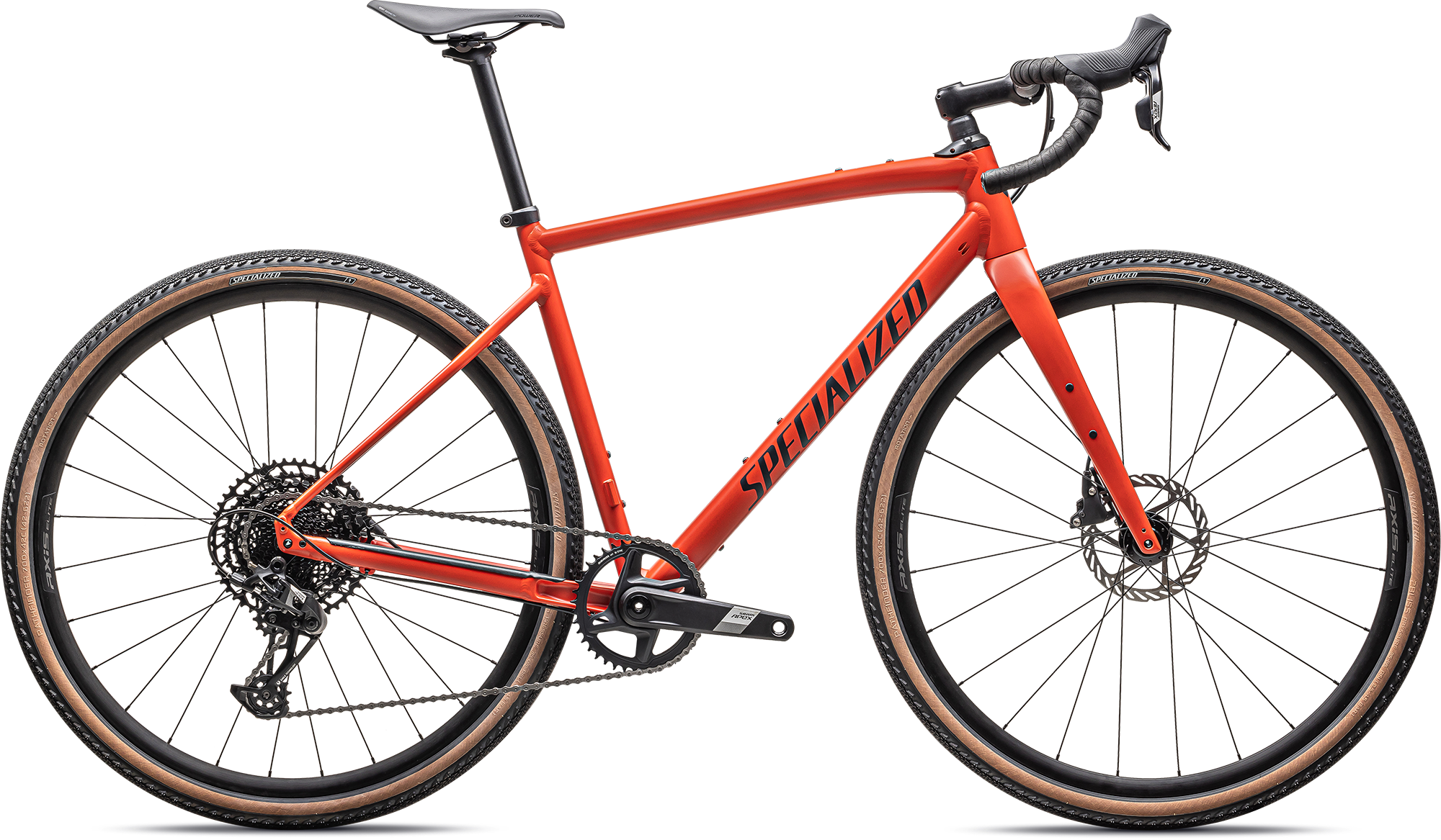 Cykler - Racercykler - Specialized Diverge Comp E5 2025 - Satin Deep Orange