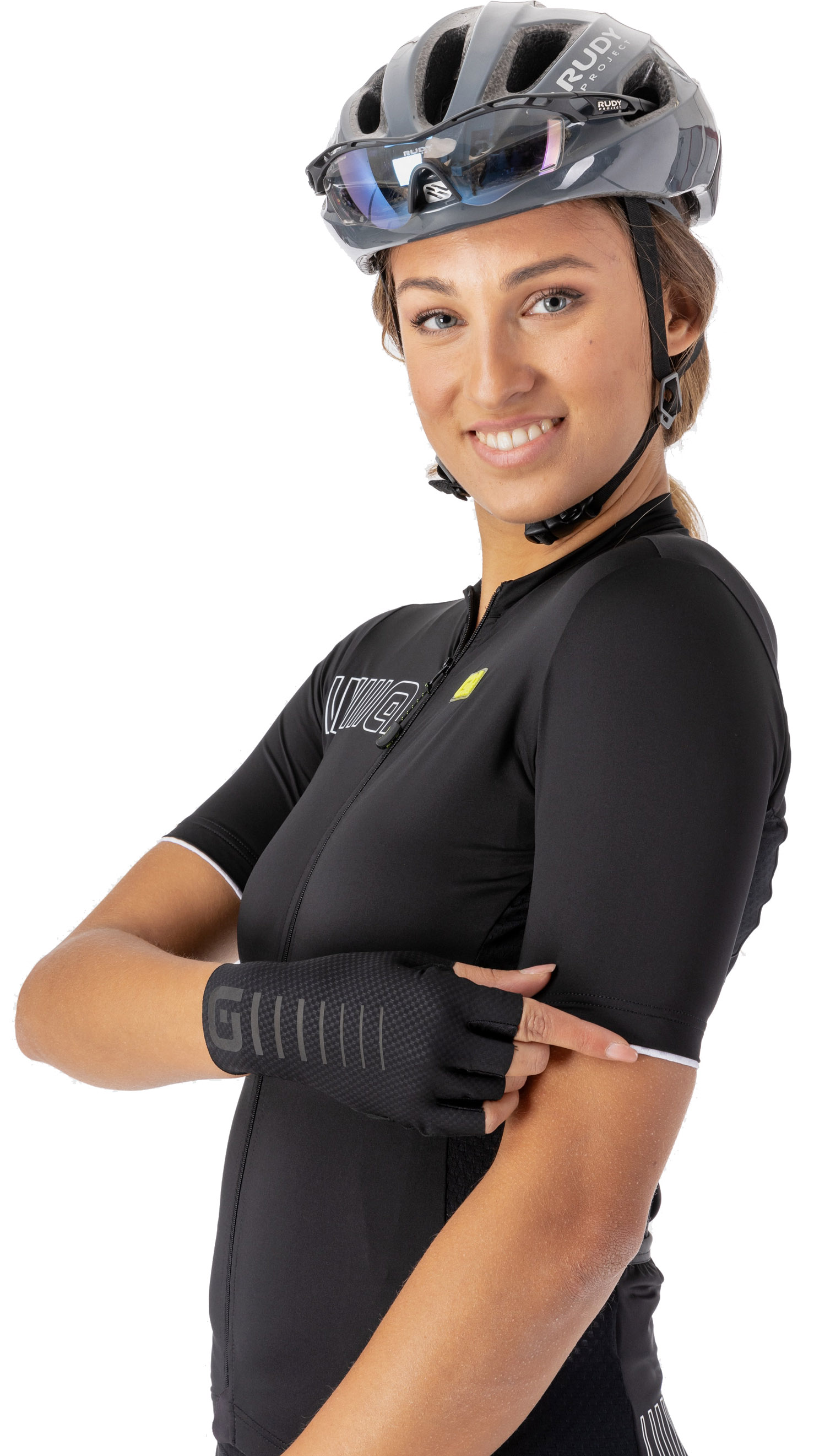 Beklædning - Cykeltrøjer - Alé Jersey Woman Solid Color - Sort