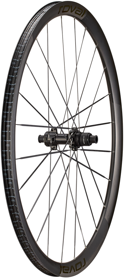 Roval Alpinist CLX III 700c Rear - Satin Carbon/Gloss Black