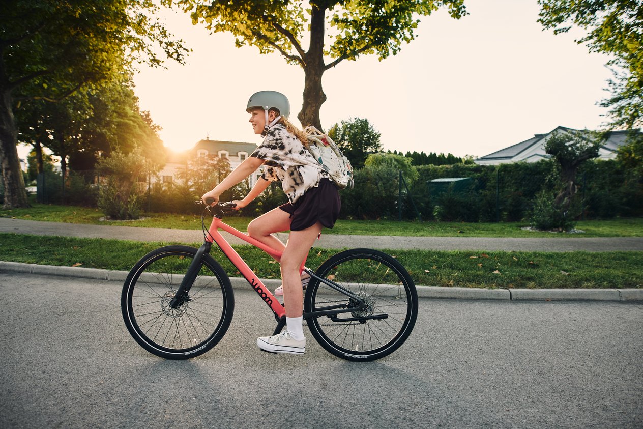 Cykler - Børnecykler - Woom Explore 5 - Neon Coral