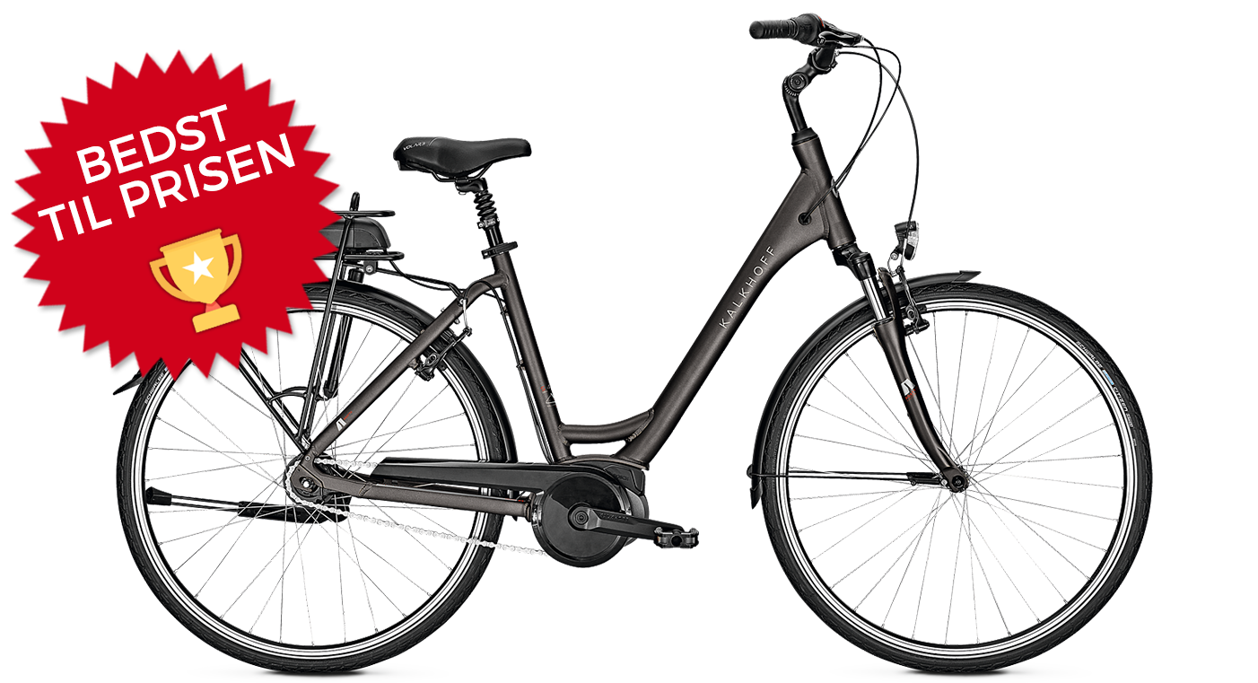Cykler - Elcykler - Kalkhoff Agattu 1.B Move R Dame 2019 - Grå