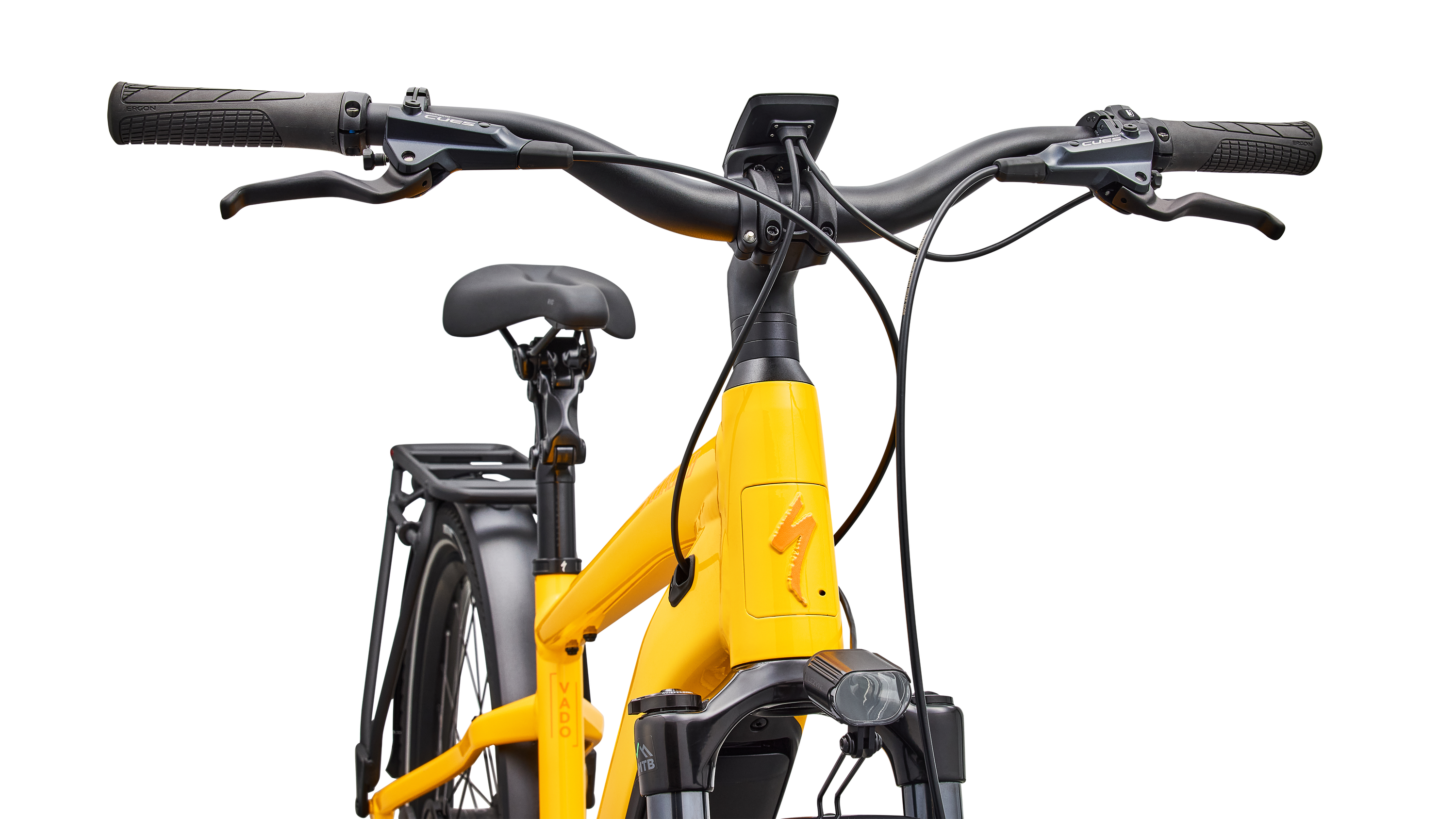 Cykler - Elcykler - Specialized Turbo Vado 5.0 IGH 2026 - Gloss California Sunshine / Green Zest