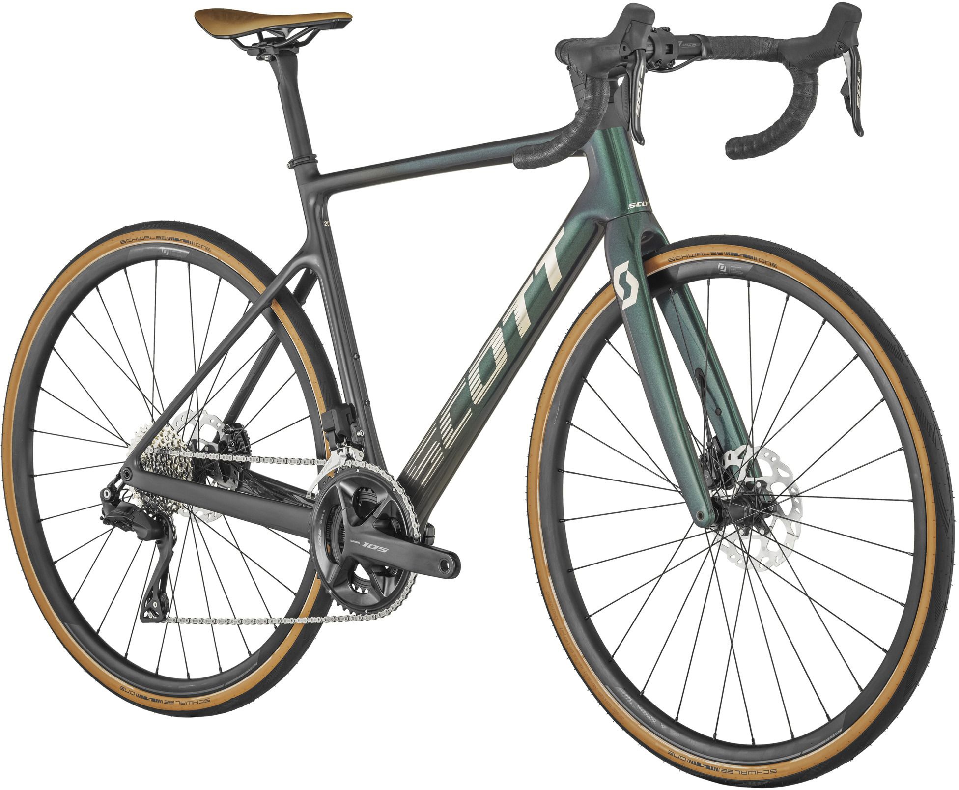Cykler - Racercykler - Scott Addict 20 2024 - Grøn