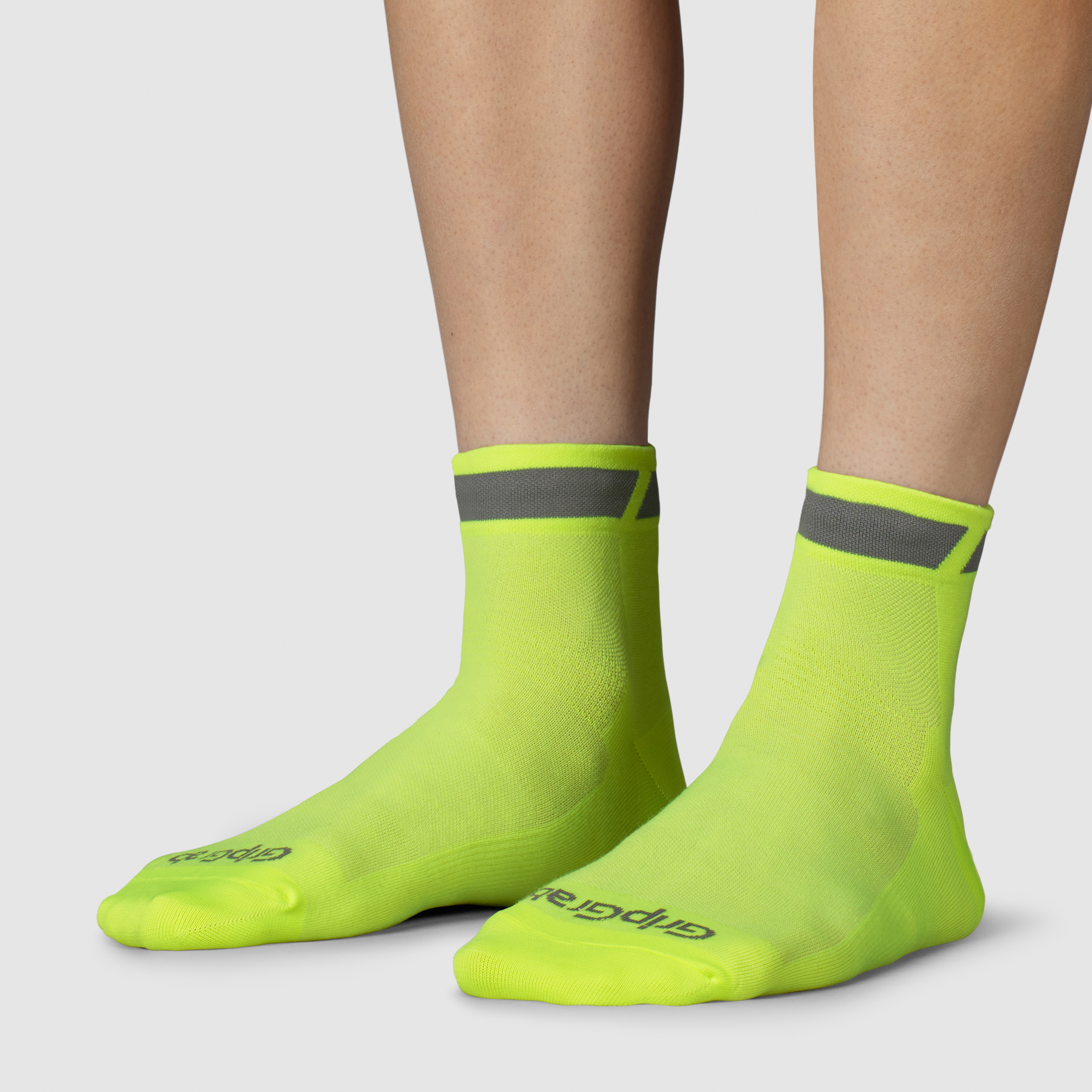Beklædning - Sokker - GripGrab Classic Low Cut Summer Sok - Yellow Hi-Vis